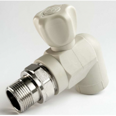 Кран радиаторный угловой PP-R