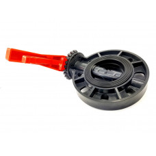 Затворы дисковые поворотные пластиковые  баттерфляй