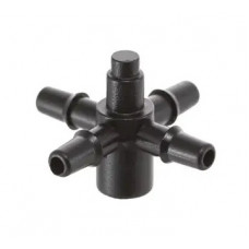 Стартер для микротрубки d 3мм на четыре выхода