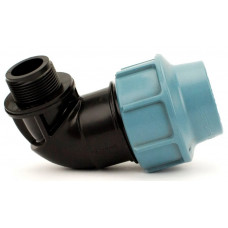 Колено с наружной резьбой КНР SantehPlast