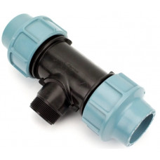 Тройник с наружной резьбой ТНР SantehPlast