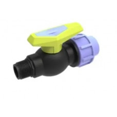 Кран шаровой D32 ЗН 32х1" (ПП)