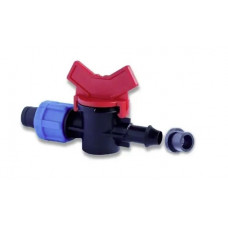 Кран стартовый с резинкой d 17 мм