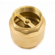 Обратный клапан латунный шток