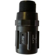 Редуктор  понижения давления (5.5- 1,03 бар) с наружной резьбой 3/4"