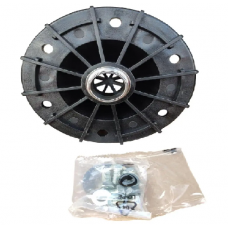 Фланец пластиковый с нержавеющим резьбовым соединением, НР-1"