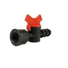 Кран стартовый для трубки 20мм 1/2" с внутренней резьбой