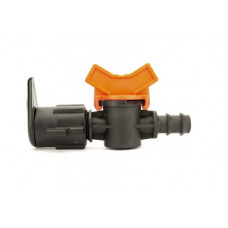 Кран для трубки 16мм под рукав Layflat Santehplast