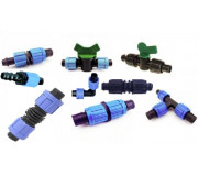 Фитинги и краны для капельной ленты