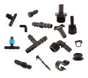 Миникраны, фитинги для капельной (слепой) трубки